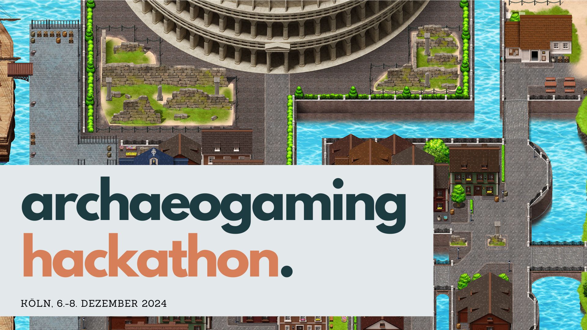 Ankündigung: Archaeogaming Hackathon Köln (6.-8.12.2024)